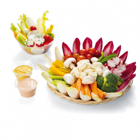 Panier de crudités 5 / 10 personnes Panier de crudités 5 / 10 personnes