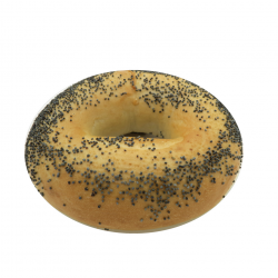 Poppy seeds Bagel
